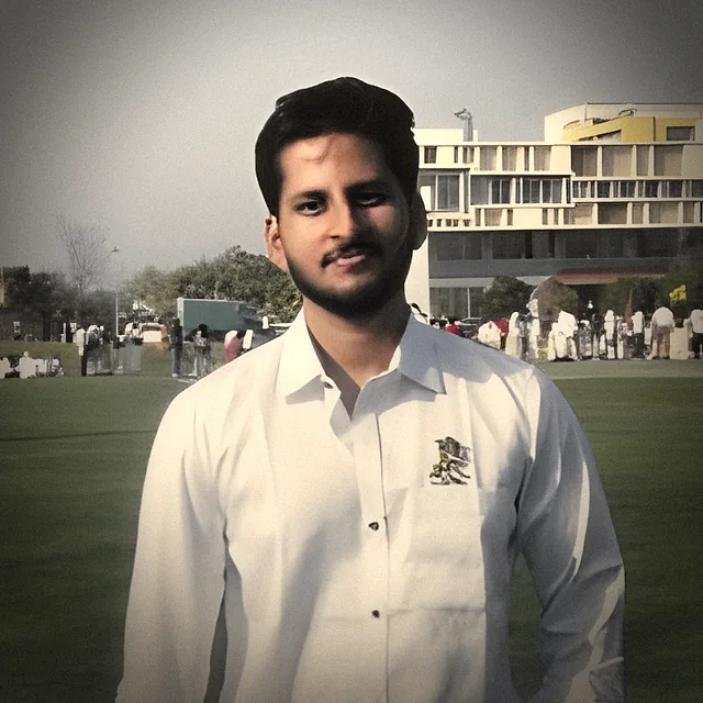 M. Sai Karthik outdoors